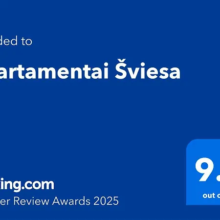 Apartamentai Sviesa Apartment *